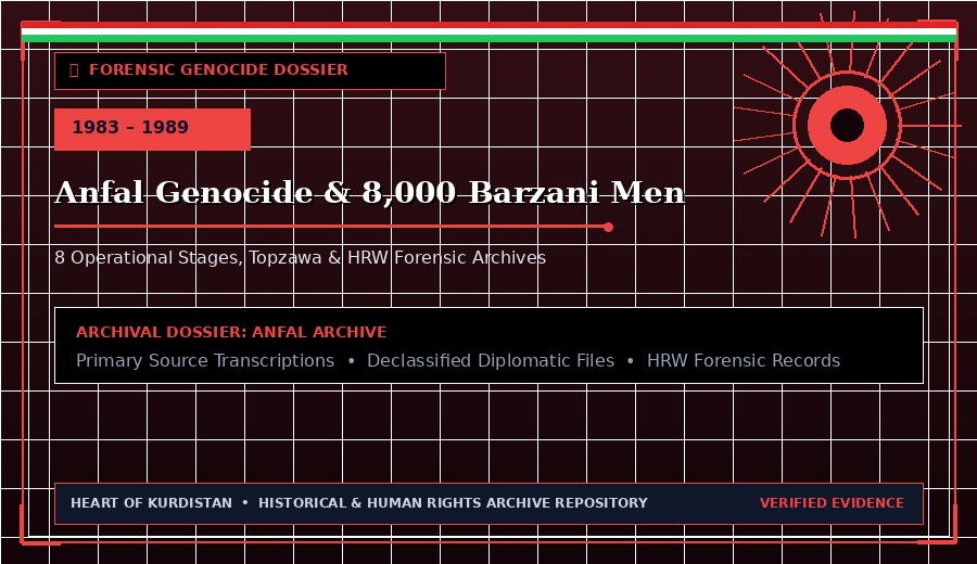Anfal Genocide and Halabja