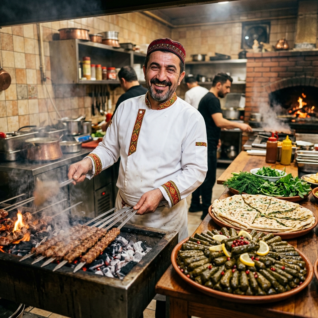 Kurdish Chef & Culinary Master — چێشتلێنەر و شێف (Şêf / Chêshtlêner)