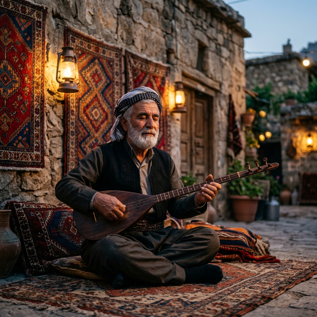 Kurdish Musician & Dengbêj — مۆسیقاژەن و دەنگبێژ (Muzîkjen / Dengbêj)